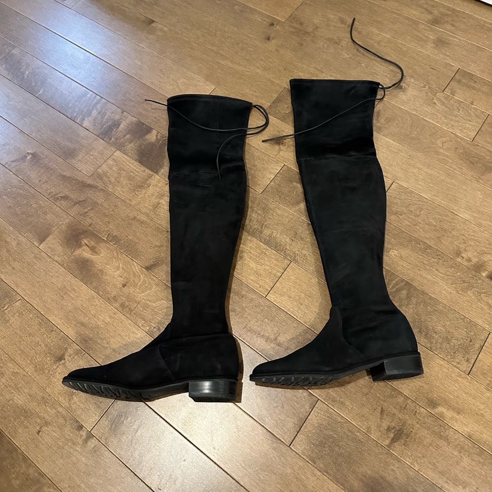 Stuart Weitzman Lowland suede Over-The-Knee boots size 7
